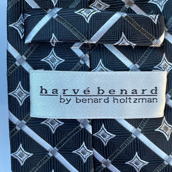 Harve Benard Mens Multicolor Classic Neck Tie - Picture 4 of 8